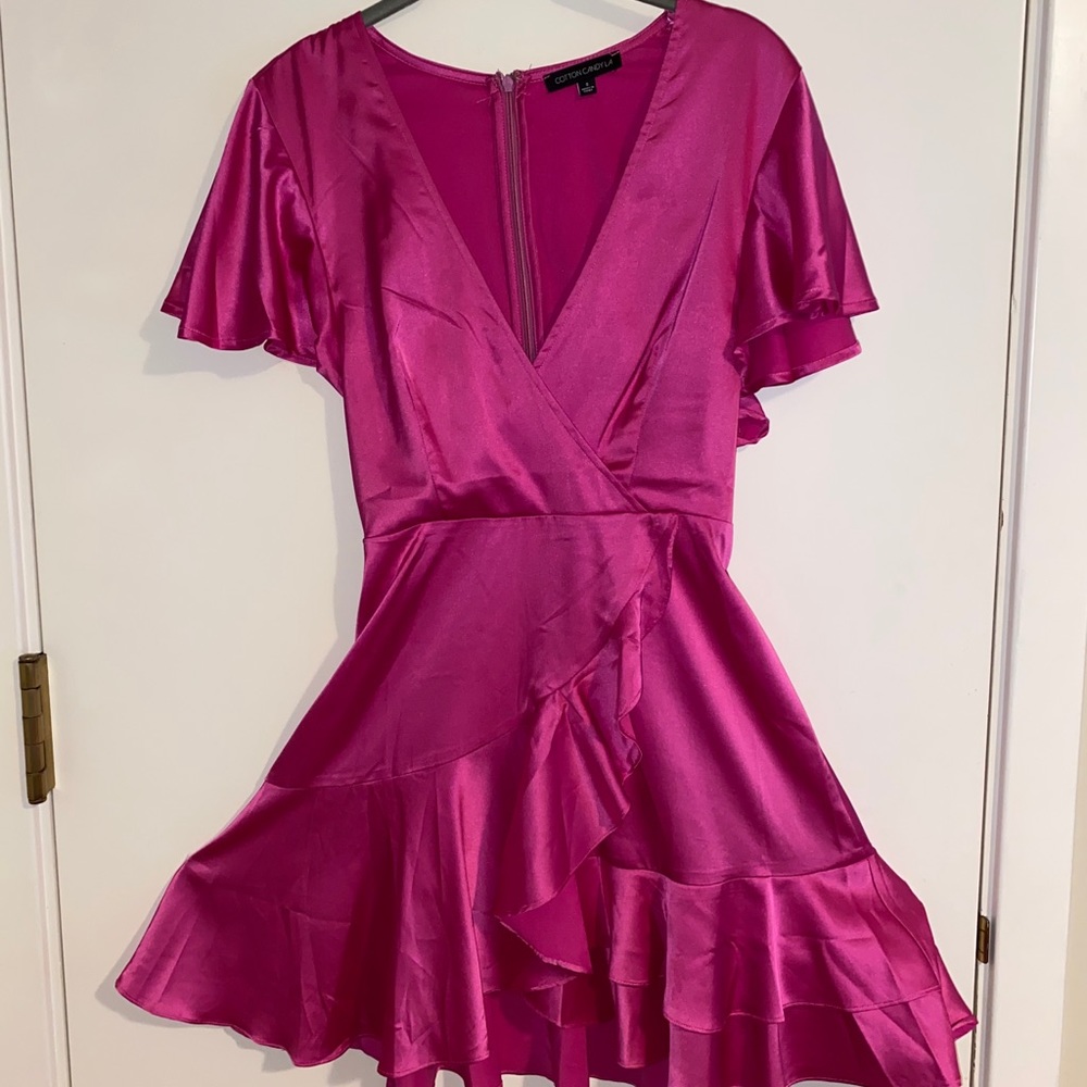 Cotton Candy LA Hot Pink Dress